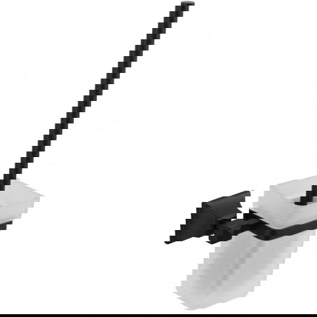 Mexen Dalia periuță de toaletă, neagră - 7017350-70