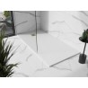 Mexen Stone+ 160 x 90 cm-es téglalap alakú kompozit zuhanytálca, fehér, arany burkolat - 44109016-G
