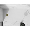 Mexen Stone+ téglalap alakú kompozit zuhanytálca 180 x 90 cm, fehér, arany borítással - 44109018-G