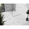 Mexen Stone+ bazin compozit dreptunghiular 110 x 90 cm, alb, capac auriu - 44109011-G