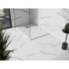 Mexen Stone+ kompozit téglalap alakú zuhanytálca 110 x 90 cm, fehér, arany fedél - 44109011-G