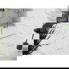Mexen Stone+ kompozit zuhanytál téglalap alakú 100 x 80 cm, fehér, arany takaró - 44108010-G