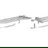 Mexen Lea raft pentru prosoape, Crom - 7026020-00