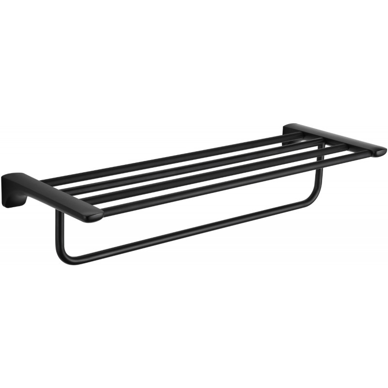Mexen Lea raft pentru prosoape, negru - 7026020-70