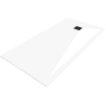 Mexen Stone+ cădiță de duș compozit rectangulară 160 x 90 cm, albă, mască neagră - 44109016-B
