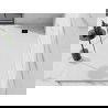 Mexen Stone+ kompozit zuhanytál 160 x 80 cm, fehér, fekete álcázó - 44108016-B