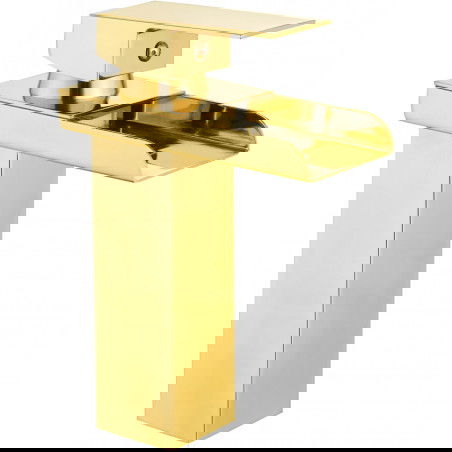 Mexen Hydra baterie lavoar, aurie - 744900-50