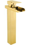 Mexen Hydra baterie chiuvetă înaltă, aurie - 744910-50