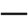 Radiator plat CCL22 Mexen 900 x 2000 mm, conectare inferioară centrală, 4399 W, negru - W6C22L-090-200-70