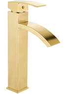 Mexen Libra baterie lavoar înaltă, aurie - 745110-50