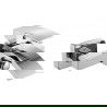 Mexen Libra baterie cadă, Crom - 745130-00