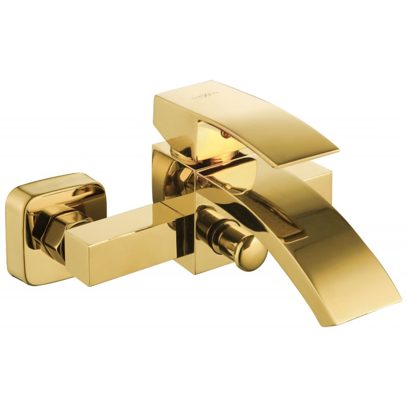 Mexen Libra fürdőkád csaptelep, Arany - 745130-50