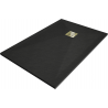 Mexen Stone+ tavă de duș compozit dreptunghiular 110 x 70 cm, negru, mască aurie - 44707011-G