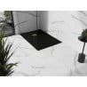 Mexen Stone+ cadă compozit dreptunghiular 90 x 80 cm, negru, masca aurie - 44708090-G