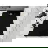Mexen Stone+ kompozit zuhanytál, téglalap alakú 160 x 80 cm, fekete, arany burkolattal - 44708016-G
