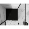 Mexen Stone+ 80 x 80 cm-es szögletes kompozit zuhanytálca, fekete, fekete borítással - 44708080-B