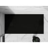 Mexen Stone+ kompozit zuhanytálca téglalap alakú 160 x 90 cm, fekete, fekete takaróelem - 44709016-B
