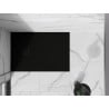Mexen Stone+ téglalap alakú kompozit zuhanytálca 120 x 90 cm, fekete, fekete fedéllel - 44709012-B
