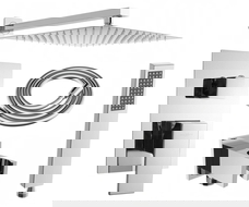 Set de duș de perete Mexen Uno DR02, crom - 71435DR02-00