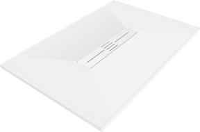 Mexen Toro tăviță de duș dreptunghiulară SMC 120 x 80 cm, albă, capac alb - 43108012-W