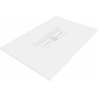 Mexen Toro téglalap alakú SMC zuhanytálca 100 x 90 cm, fehér, fehér burkolat - 43109010-W