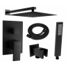 Mexen Uno DR02 set de duș încastrat, negru - 71435DR02-70