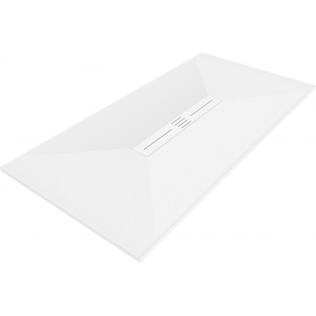 Mexen Toro SMC téglalap alakú zuhanytálca 200 x 80 cm, fehér, fehér rejtett - 43108020-W