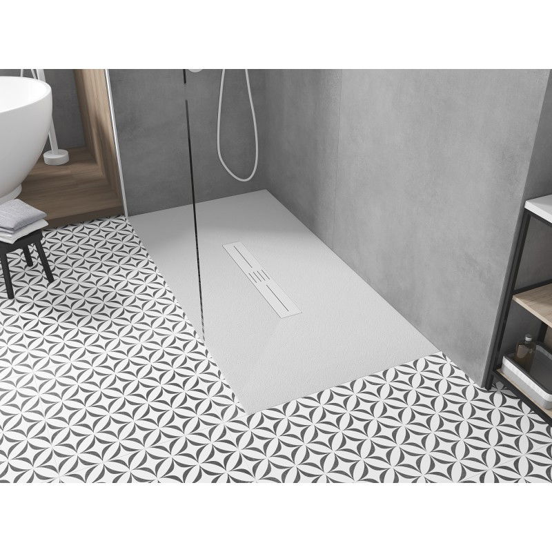 Mexen Toro brod rectangular SMC 150 x 90 cm, alb, masca albă - 43109015-W