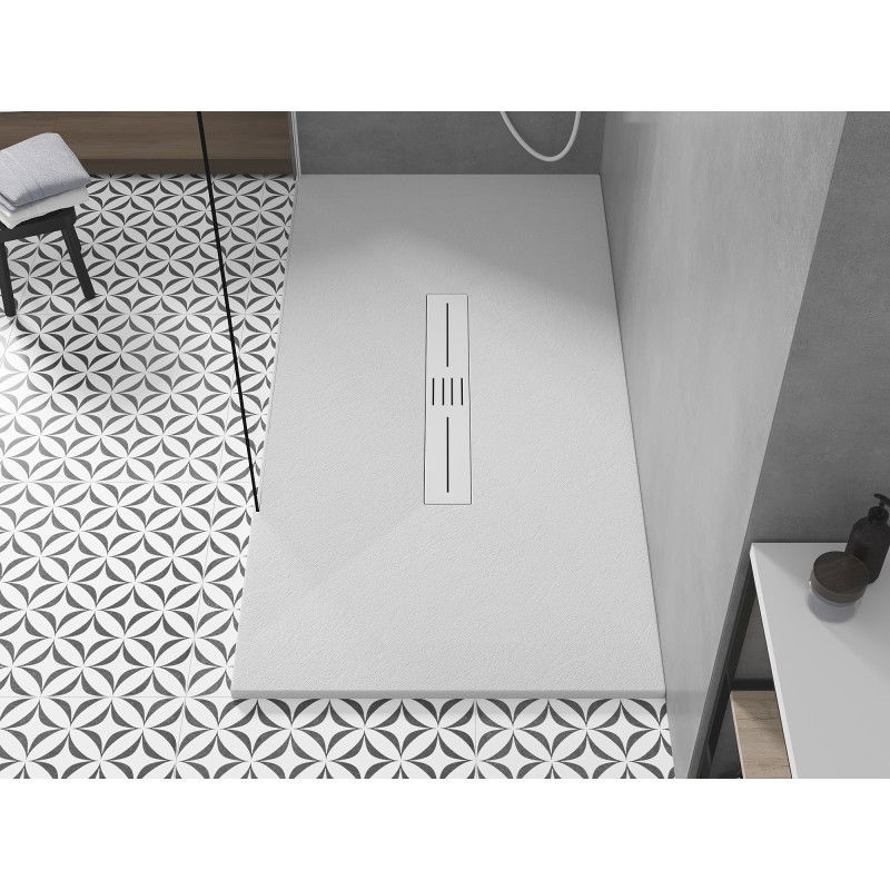 Mexen Toro brod rectangular SMC 150 x 90 cm, alb, masca albă - 43109015-W