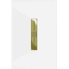 Mexen Toro brodzik dreptunghiular SMC 140 x 80 cm, alb, mască aurie - 43108014-G
