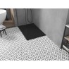 Mexen Toro brodzik dreptunghiular SMC 140 x 90 cm, negru, mascare neagră - 43709014-B