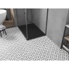 Mexen Toro brodzik dreptunghiular SMC 140 x 90 cm, negru, mascare neagră - 43709014-B