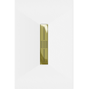Mexen Toro cabina rectangular SMC 130 x 90 cm, alb, capac de aur - 43109013-G