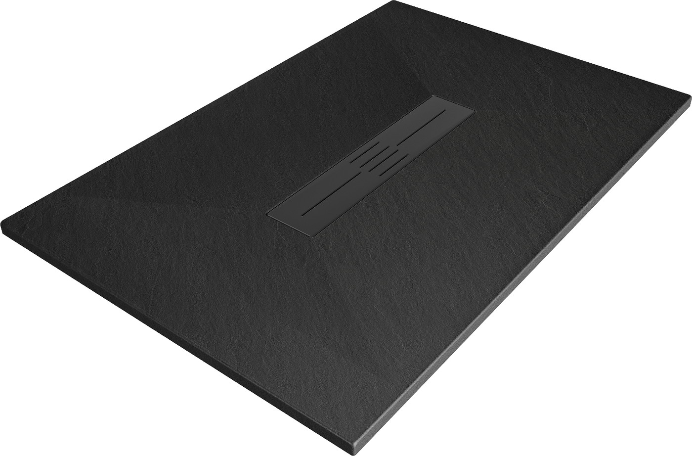 Mexen Toro cadă dreptunghiulară SMC 100 x 90 cm, negru, capac negru - 43709010-B