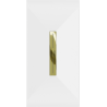 Mexen Toro cabina rectangular SMC 170 x 70 cm, alb, capac de aur - 43107017-G