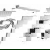 Mexen Uno DR45 set de duș încastrat, Crom - 71435DR45-00