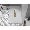 Mexen Toro brodzic rectangular SMC 180 x 80 cm, alb, masca de aur - 43108018-G