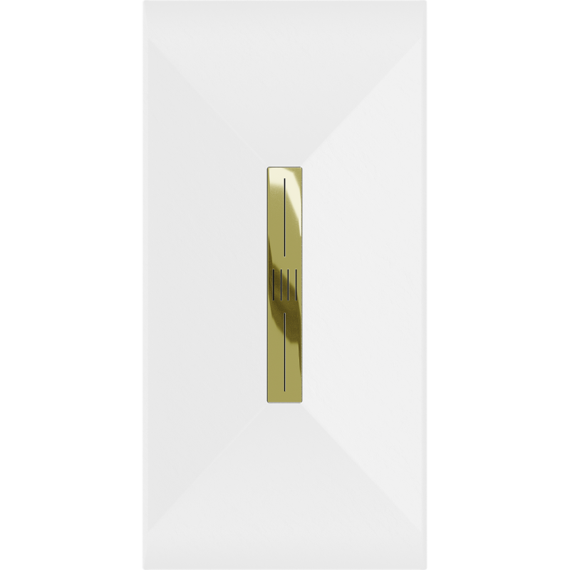 Mexen Toro brodzik dreptunghiular SMC 200 x 80 cm, alb, mască aurie - 43108020-G