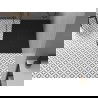 Brodzik dreptunghiular Mexen Toro SMC 140 x 80 cm, negru, mască neagră - 43708014-B