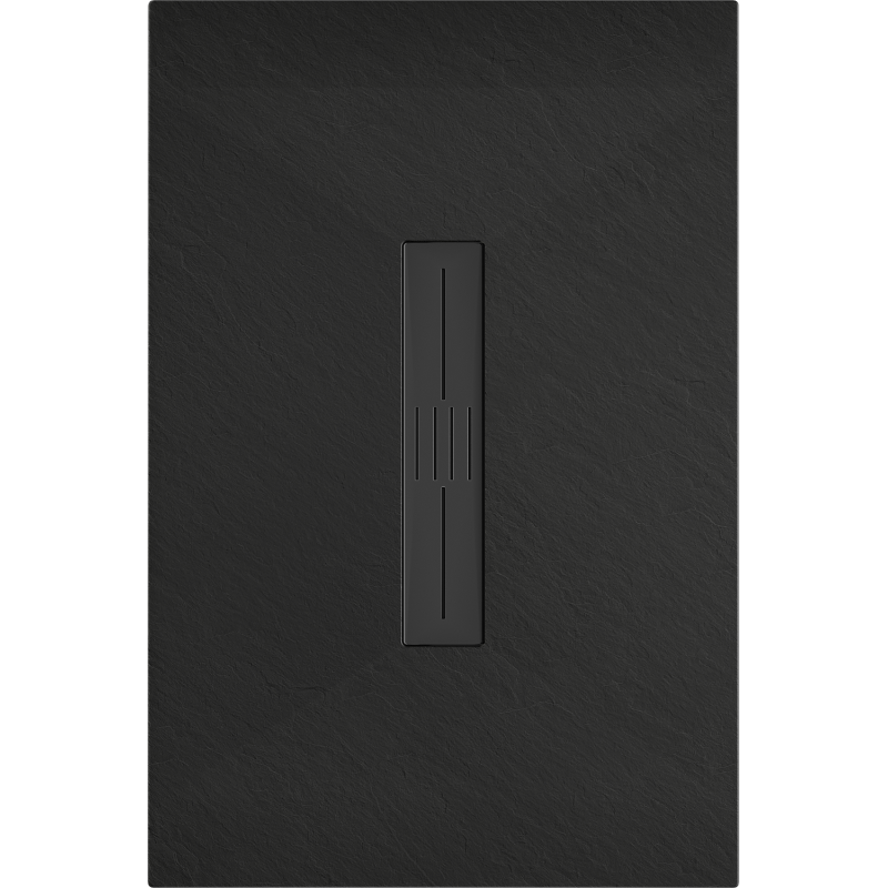 Mexen Toro cadă de duș dreptunghiulară SMC 100 x 80 cm, negru, capac negru - 43708010-B