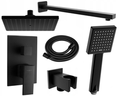 Set de duș îngropat Mexen Uno DR45, negru - 71435DR45-70
