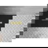 Mexen Toro brodzik dreptunghiular SMC 100 x 80 cm, negru, capac decorativ auriu - 43708010-G