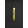 Mexen Toro brodzik dreptunghiular SMC 100 x 80 cm, negru, capac decorativ auriu - 43708010-G