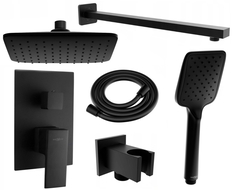 Mexen Uno DR62 set de duș încastrat, negru - 71435DR62-70