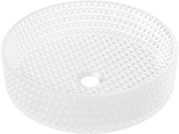 Mexen Aura lavoar de sticlă montat pe blat 39 x 39 cm, sticlă mată - 24013930