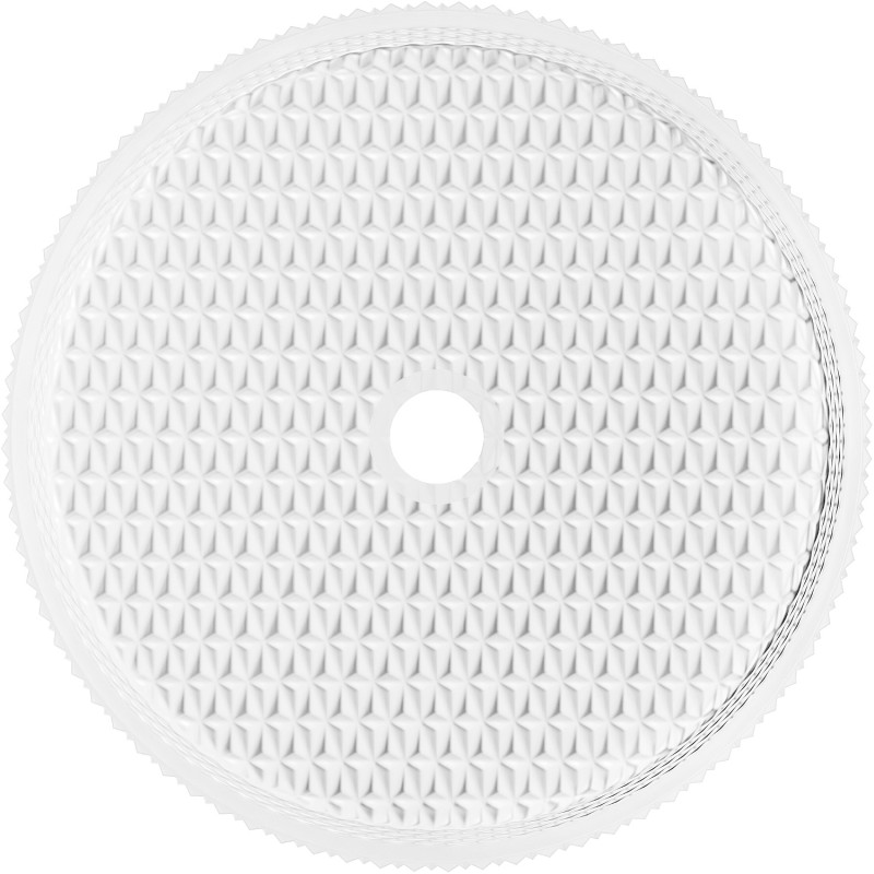 Mexen Aura lavoar de sticlă montat pe blat 39 x 39 cm, sticlă mată - 24013930