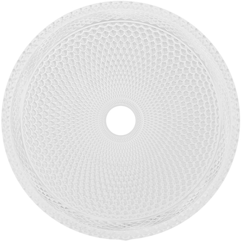 Mexen Dora lavoar de sticlă pe blat 34 x 34 cm, transparent - 24113400