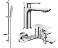 Mexen Alfa Set cadă DF72, crom - 745703DF72-00
