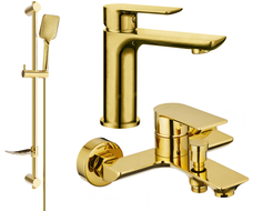 Mexen Alfa DF62 set de baie, auriu - 745703DF62-50