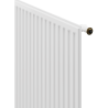 Mexen CVH10 Higiéniai fűtőtest 300 x 1300 mm, alsó csatlakozás, 430 W, fehér - W610H-030-130-00